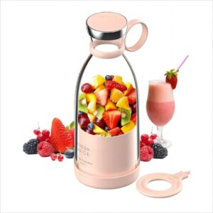 Mini Portable Juicer Blender USB Rechargeable 380ml give me 7 main keywords