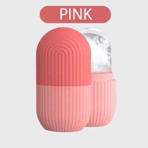 Silicone Face Ice Roller - Cooling Facial Tool for Puffiness Relief and Skin Tightening