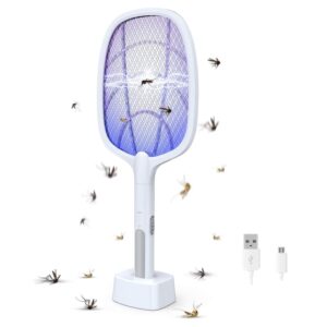 2 In 1 Rechargeable Mosquito Killer Racket