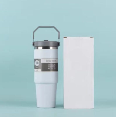 30oz Vacuum Tumbler with Lid Stainless Steel Mug